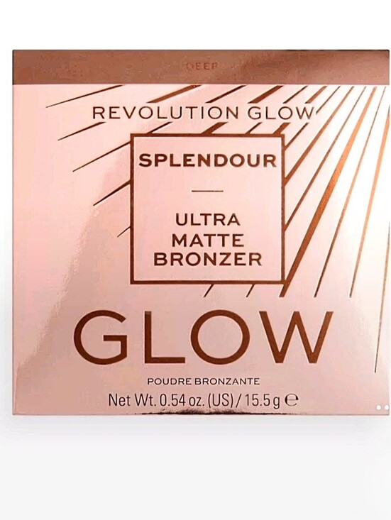 Makeup Revolution Other - Makeup Revolution Glow Splendour Ultra Matte Bronzer Deep 15.5g New Sealed